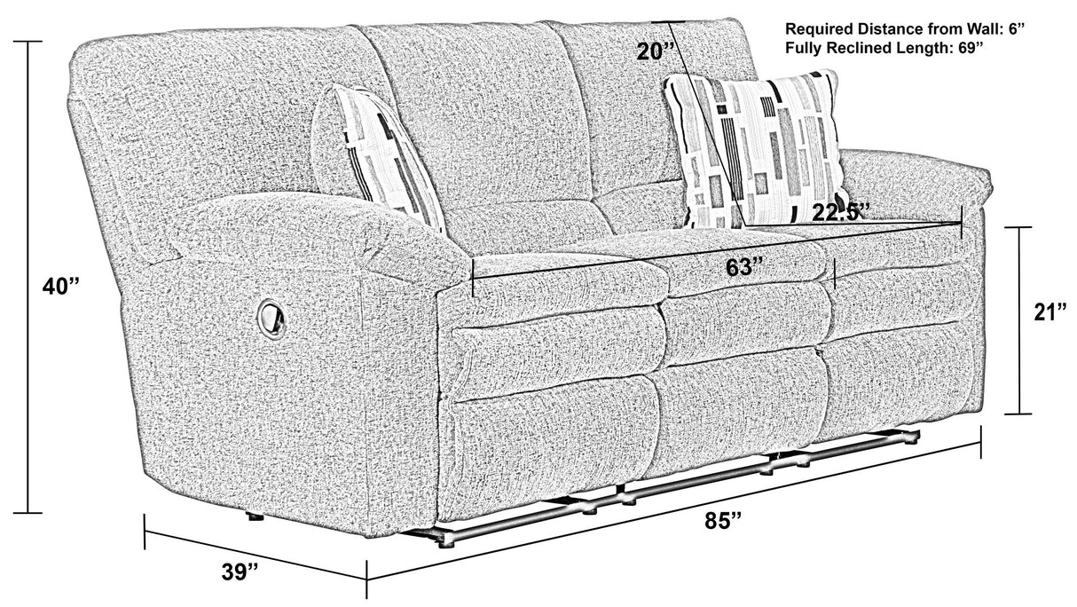 Tosh - Reclining Sofa