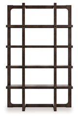 Breckington - Dark Brown - Bookcase