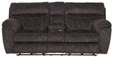 Sedona - Power Headrest Lay Flat Reclining Console Loveseat With Storage & Cupholders