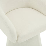 Modern Swivel Accent Chair With Ergonomic Barrel Design