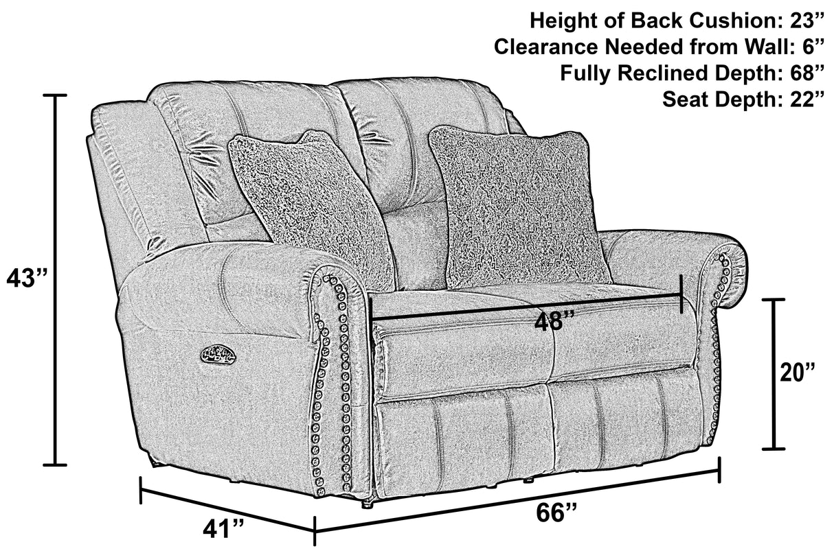 Pickett - Reclining Loveseat