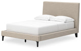 Cielden - Upholstered Bed With Roll Slats