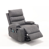 Cozy Electric Power Lift Recliner Chair Sofa For Elderly With Vibration Massage And Lumbar Heat