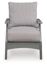 Cove Beach - Lounge Chair With Cushion (Set of 2) - Gray