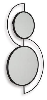 Shayham - Black - Accent Mirror