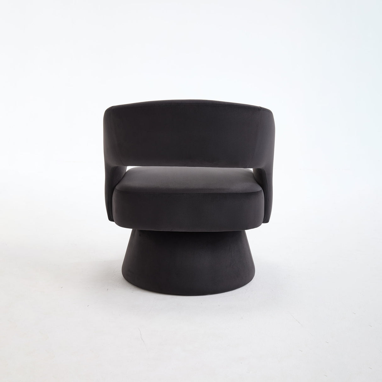 Swivel Barrel Chair With 360 Degree Rotation