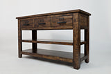Cannon Valley - Sofa Table - Distressed Medium Brown