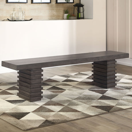 Mila - Bench - Dark Brown