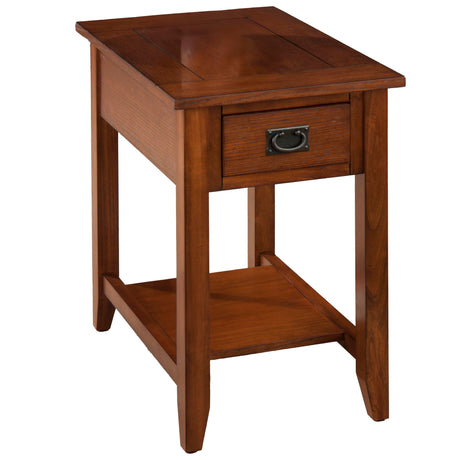 Nash - Chairside Table - Mission Oak