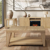 Laurel Cr. Leg CT w/Casters Nat