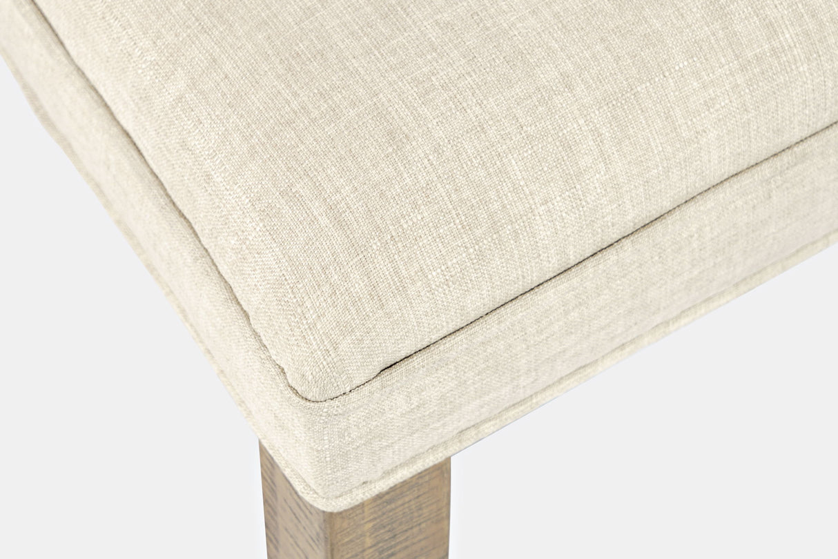 Carlyle Crossing - Upholstered Chair (Set of 2) - Distressed Medium Brown / Beige