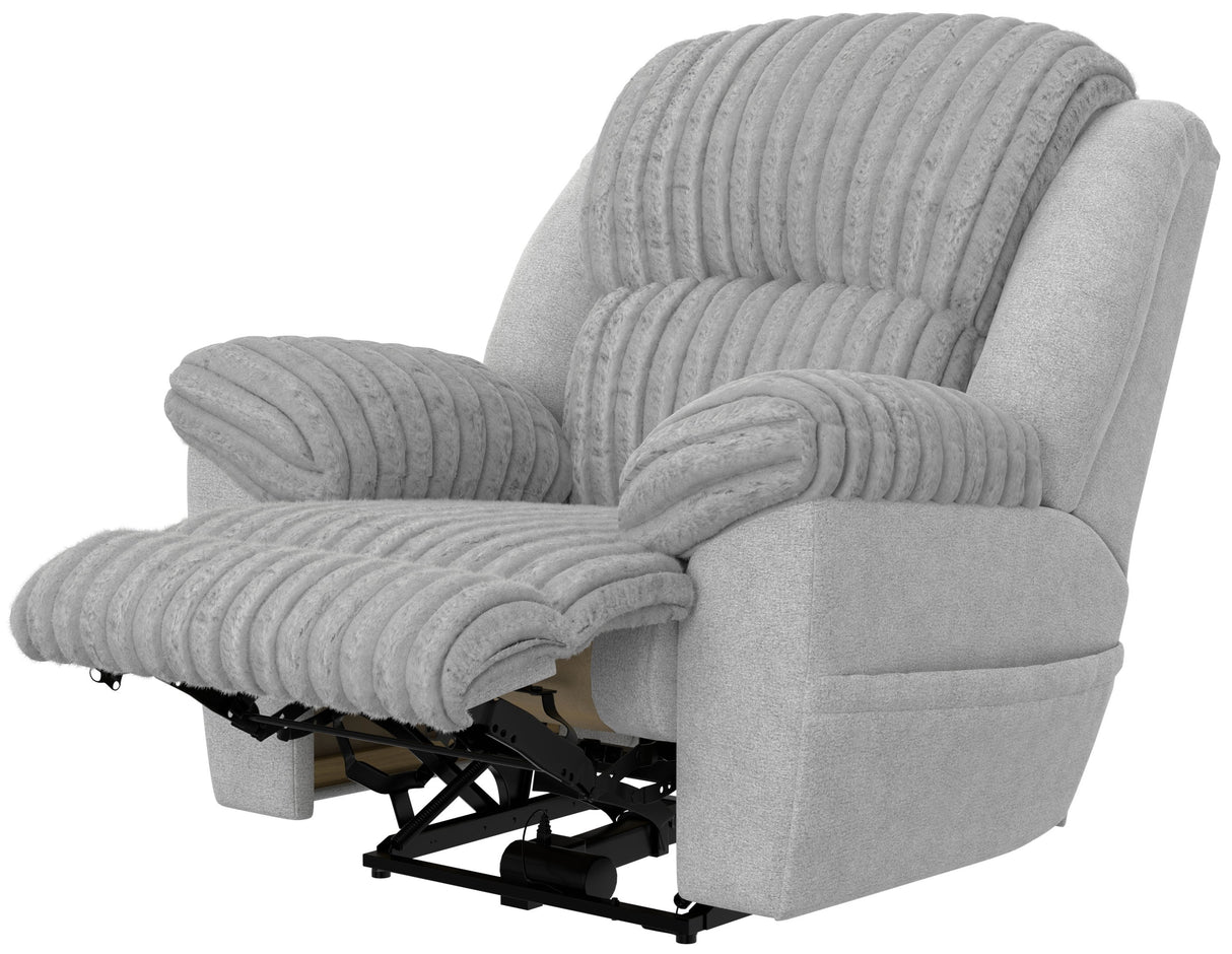 Shaggy - Power Lay Flat Recliner With Zero Gravity