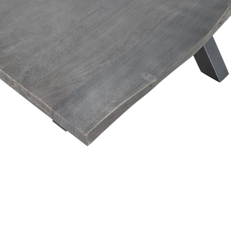 Nordic Ridge - Edge Table - Sandblasted Gray