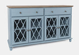 Aurora Hills 4 Door Accent Cabinet