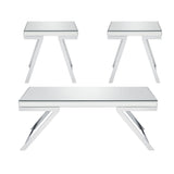Alfresco - 3 Piece Occasional Table Set - Silver