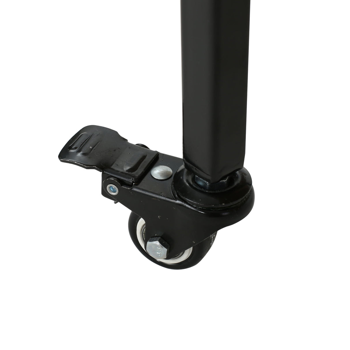 Modern Industrial Bar Cart With Shelving And Casters