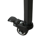 Modern Industrial Bar Cart With Shelving And Casters