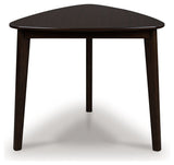 Mallenette - Merlot - Triangle Dining Room Table