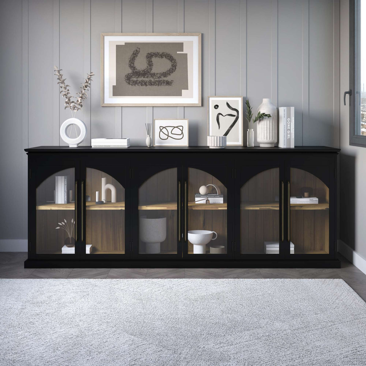 Archdale - Gothic Arch Accent Cabinet