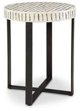 Crewridge - Accent Table - Black / Cream