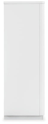 Chalanna - Five Drawer Chest - White
