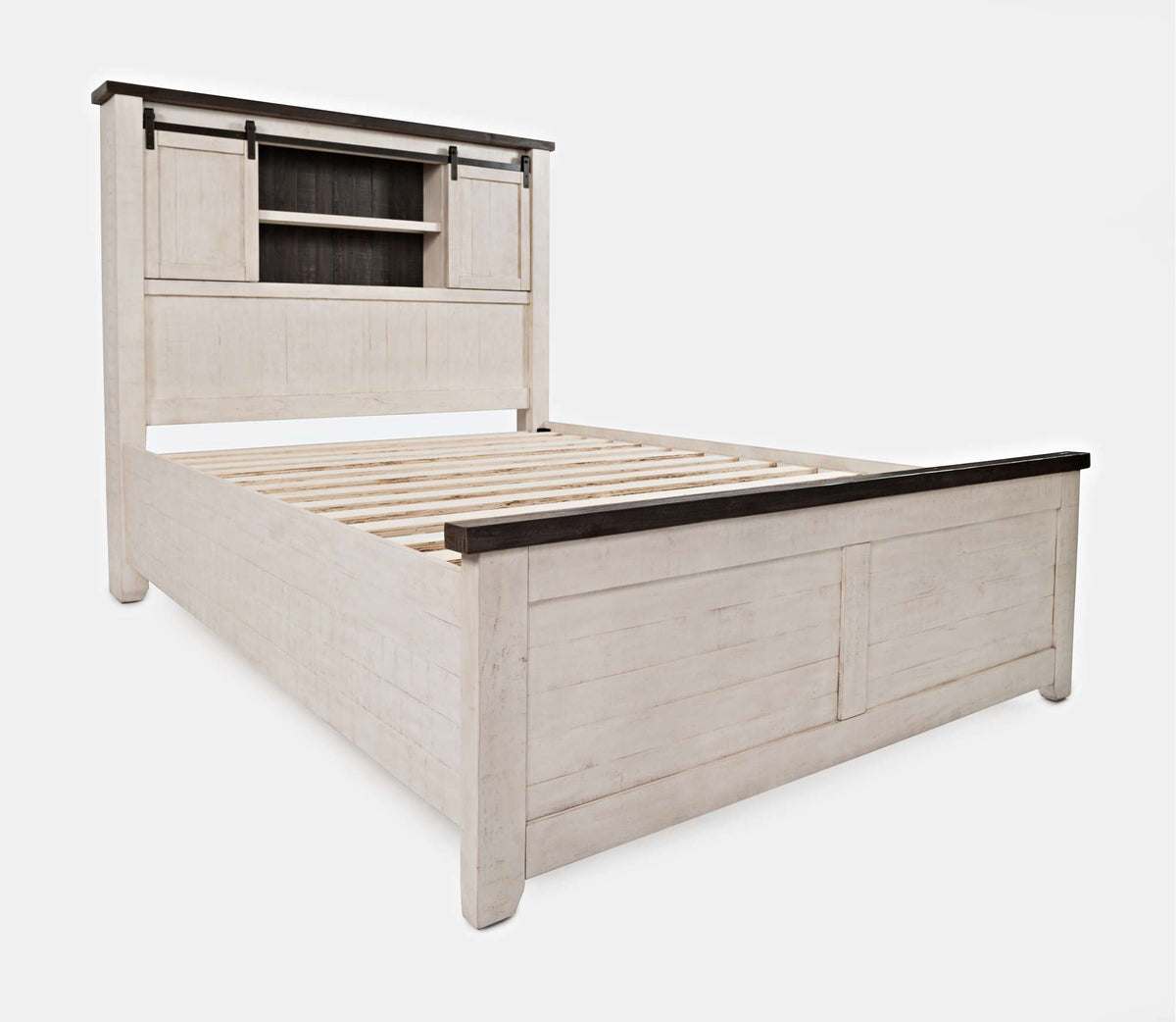 Madison County Queen Barn Door Bed