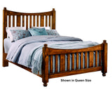 Maple Road - Slat Poster Bed With Slat Poster Footboard