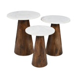 Nolan - Marble Bunching Tables