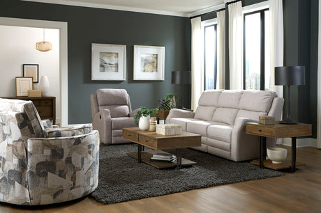 EZ Motion - EZ1A00H - Double Reclining Sofa With Power Tilt Headrest
