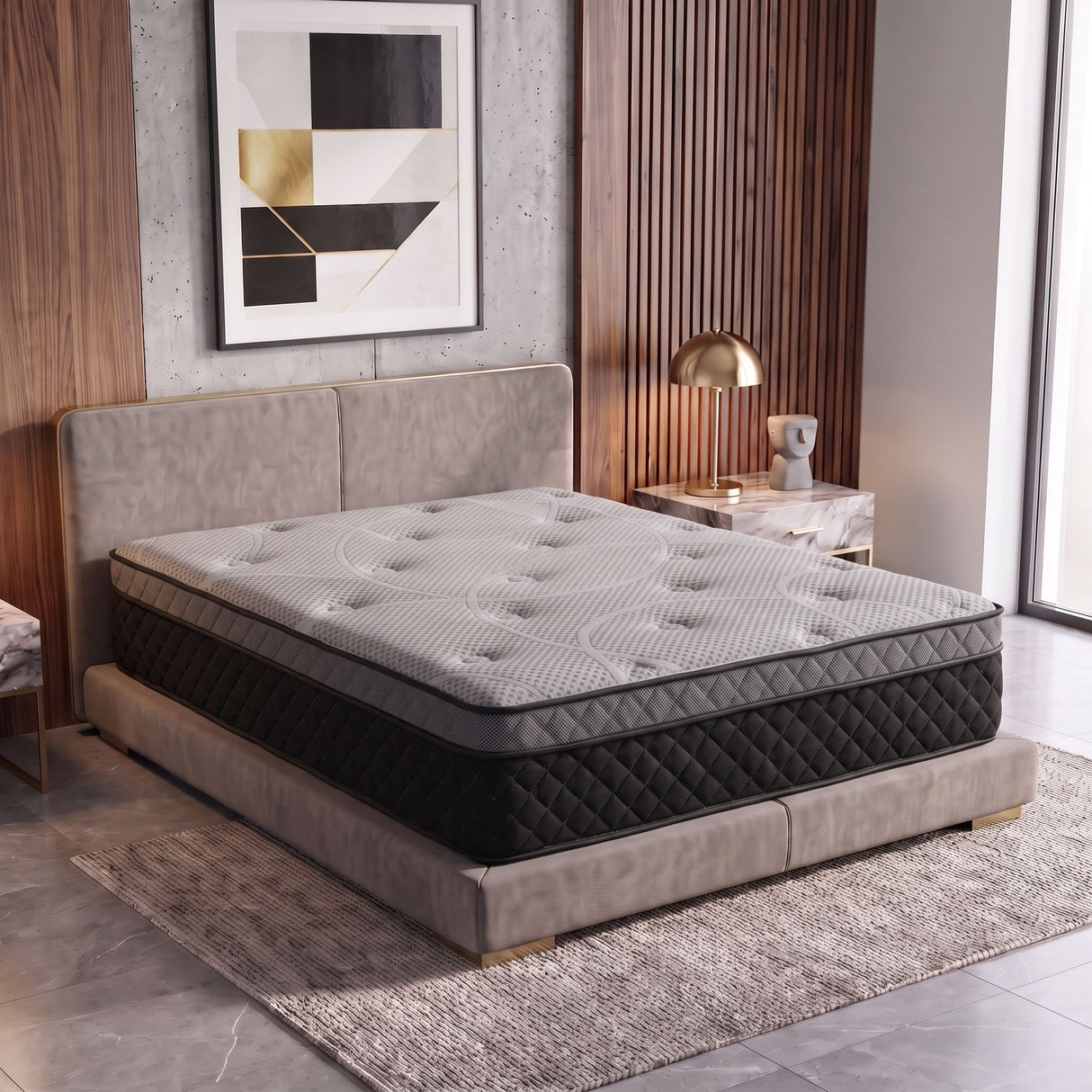 BedTech CS Hybrid - 12" Hybrid Pocket Coil Mattress