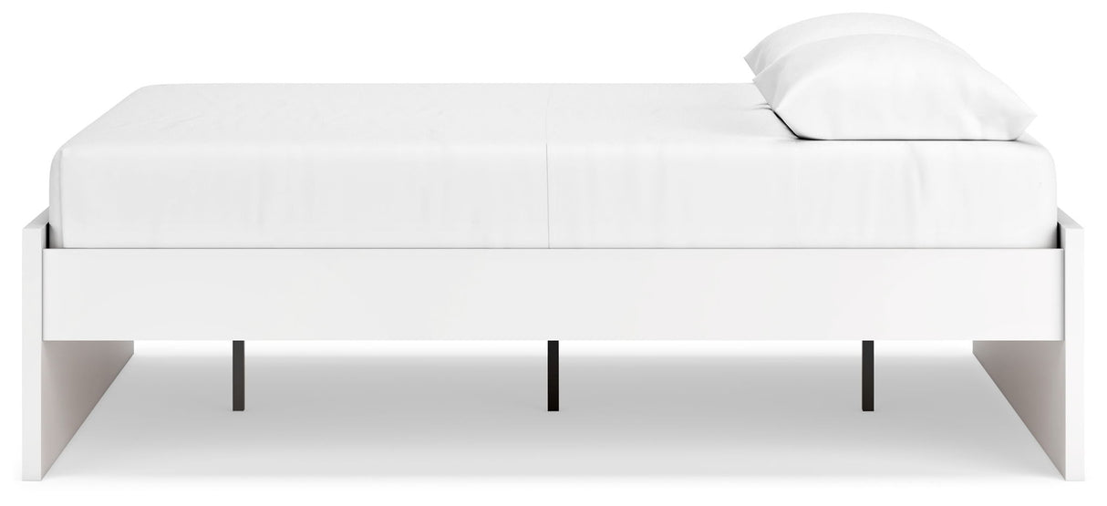 Onita - White - Queen Platform Bed