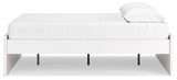 Onita - White - Queen Platform Bed