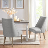 Winfield - Upholstered Dining Chair (Set of 2) - Light Gray