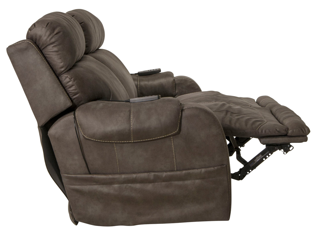 Serenity - Power Reclining Sofa With Power Adjustable Headrest And CR3 Heat / Massage / Lumbar