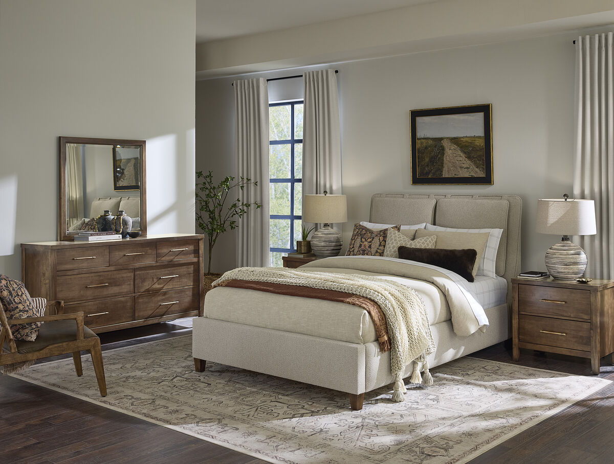 Pure Maple - 2 Drawer Nightstand