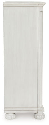 Montelaine - Five Drawer Chest - Antique White