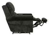 Warner - Power Headrest With Lumbar Power Lay Flat Recliner