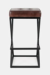 Global Archive - Brooks Leather Stool