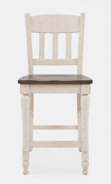 Madison County - Slatback Stool (Set of 2) - Vintage White