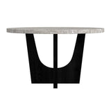 Oregon - Round Table With Faux Marble Top