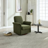 Modern Swivel Barrel Accent Chair With Base
