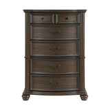 Brunswick - 5-Drawer Chest - Mahogany