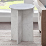 Niki - Banswara Marble End Table