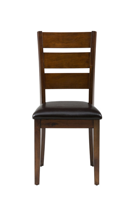 Rustic Brown - Plantation 5 Piece Dining Set - Light Brown / Dark Brown