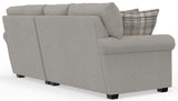 Livingston - Sectional With Comfort Coil Seating And Accent Pillows