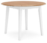 Gesthaven - Round Dining Room Drop Leaf Table