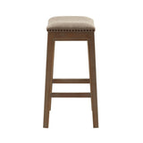 Saddle Counter Stool With High Density Foam