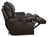 Wembley - Lay Flat Reclining Console Loveseat