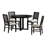 Bahama Breeze - 5 Piece Standard Height Dining Set (Table And Four Chairs) - Black
