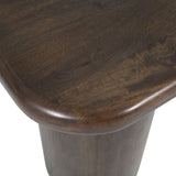 Mandara - Chairside Table - Dark Brown